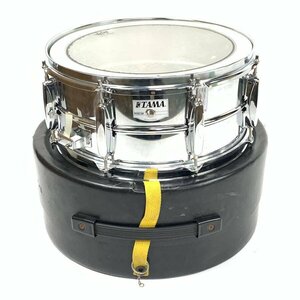 TAMAtamaROCKSTAR snare drum 14×6.5 -inch serial No.684196 ring mute / hard case attaching * present condition goods [TB][ consigning ]