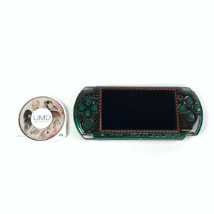 SONY ソニー PSP-3000 プレイステーション・ポータブル PSP本体 スピリティッドグリーン＊ジャンク品