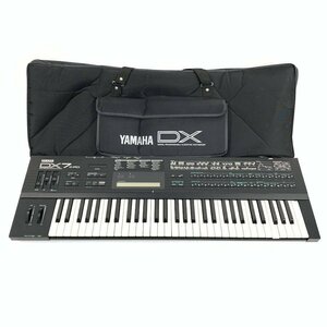YAMAHA DX7Ⅱ-FD Yamaha синтезатор 61 клавиатура мягкий чехол имеется * простой инспекция товар 