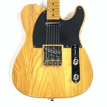 Fender Japan フェンダー テレキャスター エレキギター Seymour Duncanピックアップ搭載 シリアルNo.JD12033161 ナチュラル系★動作品_画像2