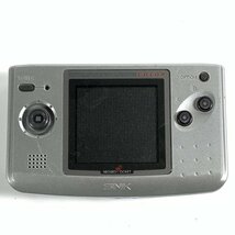 SNK NEOGEOPOCKET COLOR ネオジオポケットカラー シルバー ゲーム機本体＊現状品_画像1