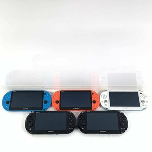 SONY Sony PCH-2000 PSVita-2000 game machine body set sale 5 pcs. set with defect * simple inspection goods [GH]