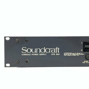 SoundCraft CPS650 サウンドクラフト コンソール パワーサプライ★現状品【TB】【委託】の画像2
