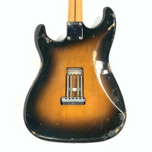 Fender Japan ST57 フェンダー エレキギター シリアルNo.J013162 サンバースト系 MADE IN JAPAN表記★簡易検査品の画像8