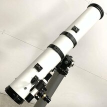 [関東のみ発送可]VIXEN POLARIS・RP-100L ビクセン 望遠鏡 D=100mm F=1000mm　装着済:対物キャップ/微動ハンドルｘ２付き●動作未確認品_画像7