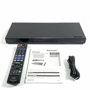 美品 Panasonic パナソニック DMR-BRW1060 HDD/BDレコーダー 2020年製 電源コード/リモコン/取扱説明書/B-CAS付き●動作品