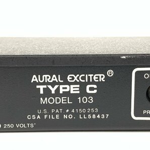 APHEX 103 AURAL EXCITER アフェックス オーラルエキサイター TYPE C ★動作品【TB】の画像9