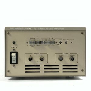 NF ELECTRONIC INSTRUMENTS 4005 HIGH SPEED POWER AMPLIFIRE NF circuit design electric power increase width vessel * junk 