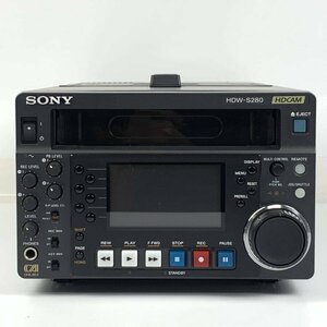 SONY ソニー HDW-S280 HDデジタルビデオカセットレコーダー●簡易検査品【TB】