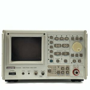 ADVANTEST アドバンテスト R4131DN 10kHz - 3.5GHz SPECTRUM ANALYZER スペクトラム アナライザ◇ジャンク品