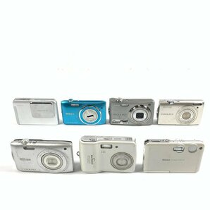 Nikon ニコン COOLPIX コンパクトデジタルカメラ まとめ売り 7台セット バッテリー(S3300)付き●簡易検査品の画像2