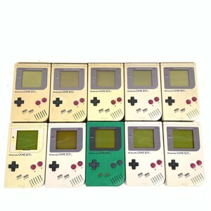 NINTENDO 任天堂 ゲームボーイ ゲーム機本体 まとめ売り 10台セット 難あり＊簡易検査品【GH】