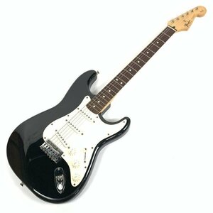 Fender MEXICO STRATOCASTER フェンダー メキシコ ストラトキャスター エレキギター シリアルNo.MN555847 黒系★簡易検査品