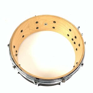 PEARL Standard Maple パール スネアドラム 14×5.5インチ シリアルNo.115434★ジャンク品【TB】の画像3