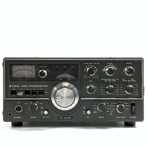 TRIO TS-520V SSB トリオ トランシーバー 1.8-29MHz 改造品 ACラインフィルター(KURANISHI/KF-112)付き◇動作未確認品の画像2