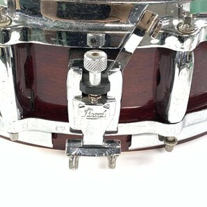 PEARL Standard Maple パール スネアドラム 14×5.5インチ シリアルNo.115434★ジャンク品【TB】の画像6