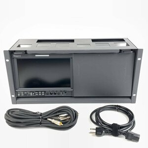 IKEGAMI イケガミ HLM-904WR マルチフォーマット カラーモニター 9型 マウント付き●動作品【TB】