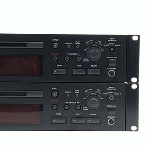 TASCAM MD-301MKⅡ タスカム 業務用MDデッキ まとめ売り２点セット★簡易検査品【TB】の画像3