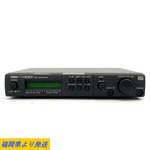 YAMAHA TG100 TONE GENERATOR Yamaha tone generator sound module electrification only verification * operation not yet verification goods * junk [ Fukuoka ]