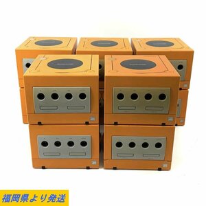 【10台/まとめ売り】NINTENDO 任天堂 ゲームキューブ オレンジ ＊動作未確認品【福岡】