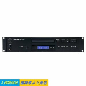 【動作品】TASCAM CD-200 タスカム 業務用CDプレーヤー 再生OK 動作/状態説明あり◆1週間保証【福岡】