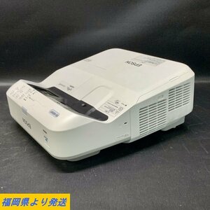 EPSON EB-685WT エプソン 超短焦点ビジネスプロジェクター 投影/HDMI入力OK ※リモコン/電源コードなし 動作/状態説明あり●現状品【福岡】