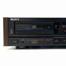 SONY CDP-338ESD ソニー CDプレーヤー CDデッキ 再生OK 動作/状態説明あり◆現状品【福岡】_画像2