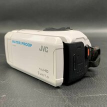 JVC GZ-R300-W デジタルビデオカメラ 難あり 撮影OK ※動作/状態説明あり ●簡易検査品【福岡】_画像3