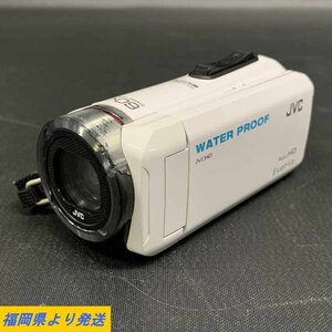 JVC GZ-R300-W デジタルビデオカメラ 難あり 撮影OK ※動作/状態説明あり ●簡易検査品【福岡】