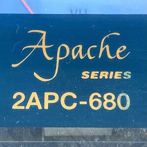POWER ACOUSTIK USA Apache SERIES 2APC-680 パワーアコースティック カーアンプ ※ヒューズなし 通電OK ※入出力NG○ジャンク品【福岡】の画像2