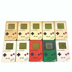 NINTENDO 任天堂 ゲームボーイ ゲーム機本体 まとめ売り 10台セット 難あり＊ジャンク品【GH】