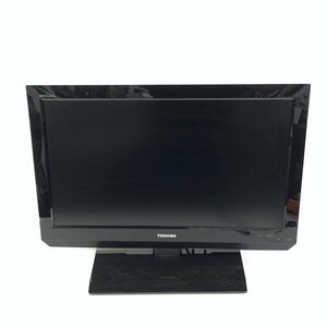 TOSHIBA 22A2 東芝 液晶カラーテレビ 22型 スタンド付き / B-CASカード付属●現状品【TB】