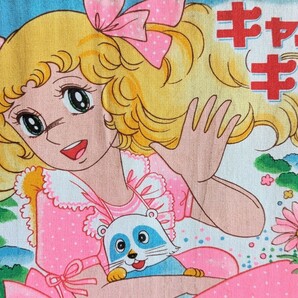 昭和レトロ★キャンディキャンディ テレビ朝日 いがらしゆみこ水木杏子★1976年放送当時物モリシタ学童座布団イラストクッション♪1点限りの画像2