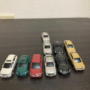  George a extra Mercedes Benz pull-back car minicar 6 kind total 10 piece 