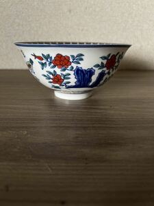 中国 唐物 茶道具 茶碗 色高:6.3cm 幅:13.2cm