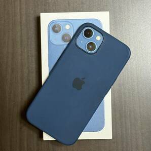 Apple iPhone13 128GB ブルー SIMフリー 美品 1円スタートの画像2