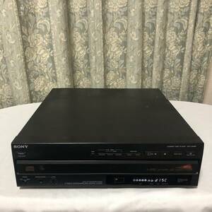 [ electrification verification settled ]SONY Sony CDP-C500M compact disk CD player . disk change CD changer 
