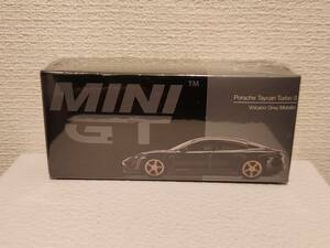 TSM MODEL MINI GT ポルシェ タイカン ターボS 1/64 バルカノグレーメタリック