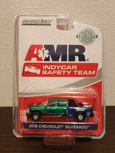 グリーンライト 2018 シボレー シルバラード 1/64 AMR INDYCAR SAFETY TEAM