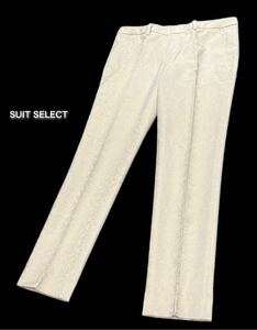 SUIT SELECT* suit select *(7 number ) pattern cropped pants / light beige group beautiful goods 