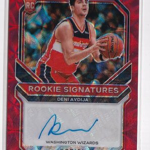 2020-21 PANINI Prizm Rookie Signatures Prizms Choice Washington Wizards Deni Avdija デニ・アヴディア Rookie 直筆サインの画像1