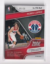 2020-21 PANINI Spectra In The Zone Autographs Meta Washington Wizards Robin Lopez ロビン・ロペス 25枚限定 直筆サイン_画像2