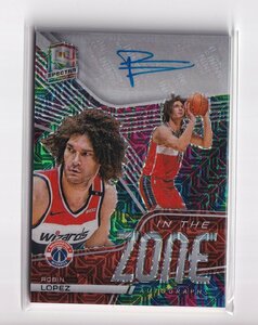 2020-21 PANINI Spectra In The Zone Autographs Meta Washington Wizards Robin Lopez ロビン・ロペス 25枚限定 直筆サイン