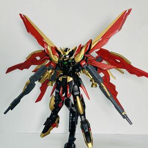 HGウイングガンダムゼロ炎改造改修塗装済み完成品　ウイングガンダムゼロリベリオンイメージ