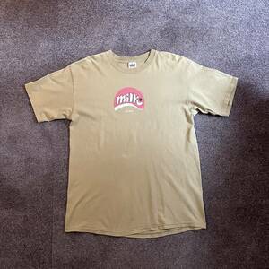 2001年 DJ SHADOW CUT CHEMIST MILK THE BASIC DJシャドウ カットケミスト JURASSIC5 7inch Tシャツ 00s RAPT ラップ HIPHIOP 90s L