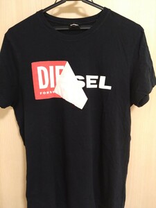 DIESEL ディーゼル メンズ 半袖 Tシャツ Mサイズ BLACK