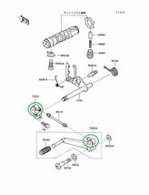 【送料無料】FX400R シフトペダル ダストブーツ 日本製 (チェンジペダル カバー チェンジアーム ゴム ステップ カワサキ ZX400)_画像3