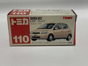 トミカ　赤箱　110　トヨタ　ヴィッツ