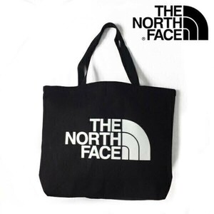 1円～!売切!【正規新品】THE NORTH FACE HOLIDAY REUSABLB TOTE トート バッグ エコバッグ USA購入 通学 ビッグロゴ 男女兼用 黒 180626-3