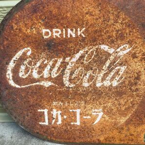 Coca-Cola コカコーラ DRINK 飲みましょう コカコーラ ホーロー 看板 レトロ アンティーク の画像5